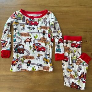 Little Sleepies Disney Radiator Springs Cars 18-24 months Pajamas